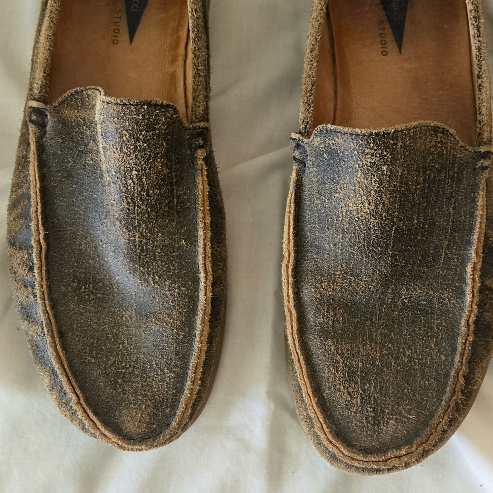 Bacco Bucci Mens Leather Loafers